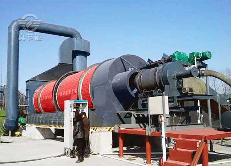 薯渣烘干機現(xiàn)場